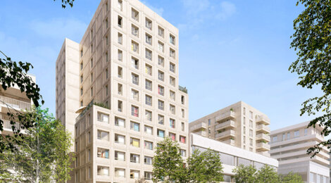Programme immobilier neuf Tribequa - Bordeaux studios étudiants près des tramways C et D (33000) - Référence : 17839