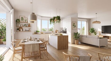 Programme immobilier neuf Agata - Bruges : logements neufs T2–T4 proche du centre-ville (33520) - Référence : 14997