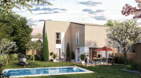 Programme immobilier neuf Domaine Palomino - Bruges : Résidence T4–T5 avec cadre familial et confort optimisé proche des transports (33520) - Référence : 14563