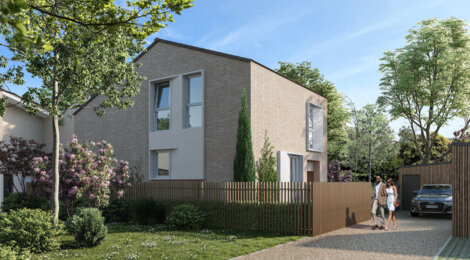 Programme immobilier neuf Domaine Palomino - Bruges : Résidence T4–T5 avec cadre familial et confort optimisé proche des transports (33520) - Référence : 14563