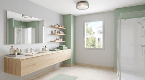 Programme immobilier neuf L'ÉCRIN BLANC - Carbon-Blanc : Résidence T2–T4 avec cadre naturel et confort optimisé proche des commodités (33560) - Référence : 14452