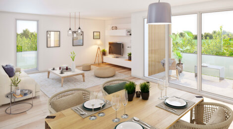 Programme immobilier neuf LA VILLA HOYA - Carcans : logements neufs T2–T4 proche de la nature (33121) - Référence : 9233