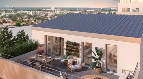 Programme immobilier neuf PICTY - Cenon : logements neufs de qualité à proximité des commerces (33150) - Référence : 14833