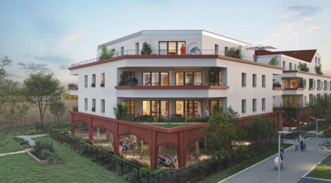 Programme immobilier neuf TERRA COTTA - Cenon quartier en renouveau à proximité des commerces (33150) - Référence : 13839