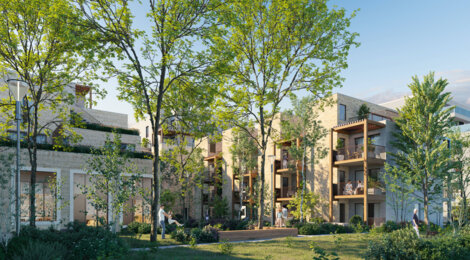 Programme immobilier neuf PAULETTE ET LULU ILOT 3/4/5 - Floirac : Résidence studio–T5 avec cadre naturel et confort optimisé proche des commodités (33270) - Référence : 14406