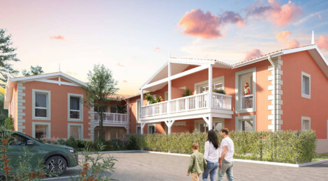 Programme immobilier neuf PRIMEROSE - Gujan-Mestras à proximité de la plage et du port (33470) - Référence : 14983