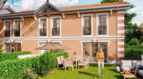 Programme immobilier neuf Les OYATS - Gujan-Mestras logements du 1 au 4 pièces à deux pas du port (33470) - Référence : 17847