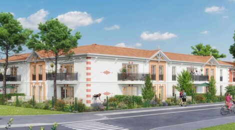 Programme immobilier neuf Les OYATS - Gujan-Mestras logements du 1 au 4 pièces à deux pas du port (33470) - Référence : 17847
