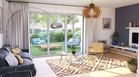 Programme immobilier neuf DOLCE VILLA - Izon : Résidence T2–T3 avec cadre naturel et confort sécurisé proche des commodités (33450) - Référence : 4695