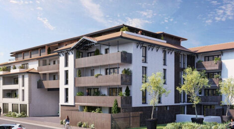 Programme immobilier neuf LE CASTELNAU - La-Teste-de-Buch : logements neufs sécurisés et verdoyants proche des commodités (33260) - Référence : 14973