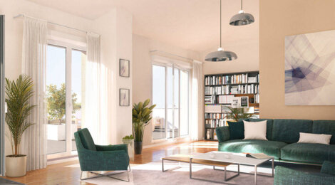 Programme immobilier neuf LE CASTELNAU - La-Teste-de-Buch : logements neufs sécurisés et verdoyants proche des commodités (33260) - Référence : 14973