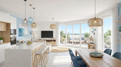 Programme immobilier neuf Les Terrasses de l'Agora - Le Barp adresse verdoyante en plein centre (33114) - Référence : 17462