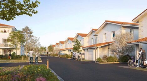 Programme immobilier neuf Les Jardins de Braude - Le Taillan-Médoc aux portes  de Bordeaux (33320) - Référence : 17299