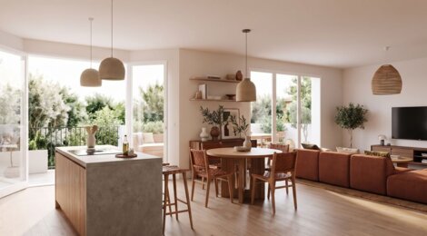 Programme immobilier neuf HERITAGE - Le Taillan-Médoc : logements neufs T2–T4 proche des transports (33320) - Référence : 15053
