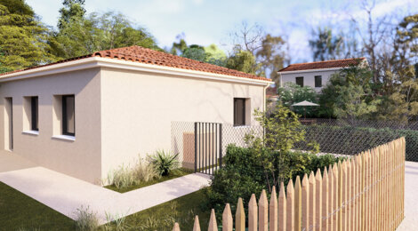 Programme immobilier neuf Les lisières du Médoc - Le Taillan-Médoc maisons en plein  espace boisé classé (33320) - Référence : 13369