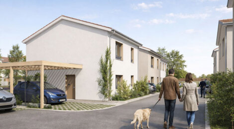 Programme immobilier neuf LE HAMEAU DE TANAIS - Le Taillan-Médoc village de maisons au calme près des plages (33320) - Référence : 17318