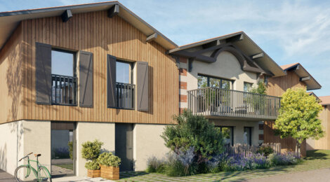 Programme immobilier neuf Bel Eyre - Le Teich : logements neufs sécurisés et verdoyants proche des transports (33470) - Référence : 8057