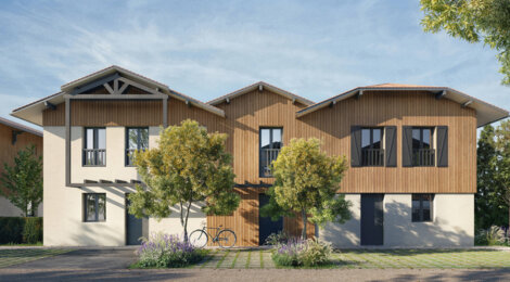 Programme immobilier neuf Bel Eyre - Le Teich : logements neufs sécurisés et verdoyants proche des transports (33470) - Référence : 8057