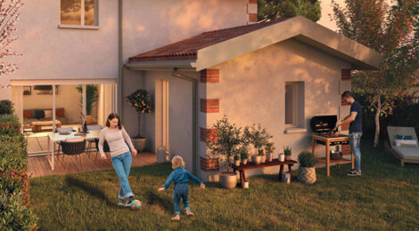 Programme immobilier neuf VILLAS PLUME - Le Teich résidence près de la plage du Teich (33470) - Référence : 18311