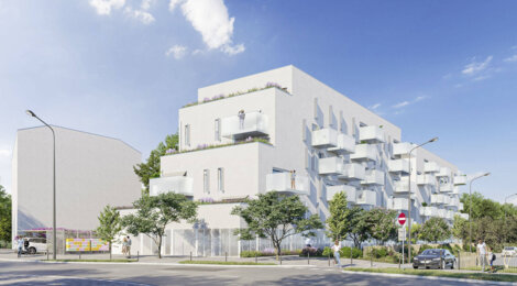 Programme immobilier neuf Villa Blanche - Lormont à quelques minutes de marche du tramway A (33310) - Référence : 15007
