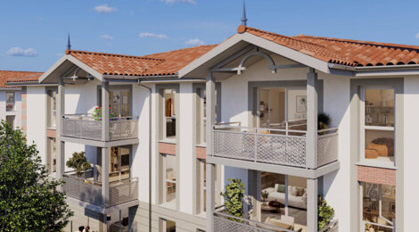 Programme immobilier neuf LA HUSTA - Marcheprime entre Bordeaux et le Bassin proche gare TER (33380) - Référence : 14956