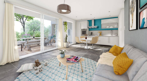 Programme immobilier neuf LES VILLAS JARDINS - Martignas-sur-Jalle : Résidence T2–T4 avec cadre balnéaire et confort optimisé proche des commodités (33127) - Référence : 14324