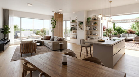 Programme immobilier neuf MAGNOLIA - Mérignac : logements neufs du studio au 6 pièces proches de Bordeaux et des transports (33700) - Référence : 15048