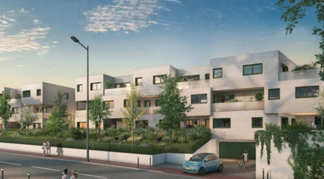 Programme immobilier neuf Lucci -  Mérignac : logements neufs sécurisés et verdoyants proche des transports (33700) - Référence : 15045
