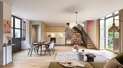 Programme immobilier neuf CHATEAU BON AIR - Mérignac : résidence neuve en Château rénové à 5 min de Mérignac Soleil (33700) - Référence : 18342