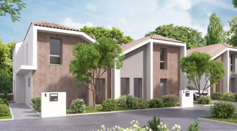 Programme immobilier neuf VILLAS DES ARTS - Mérignac villas contemporaines proches de Bordeaux (33700) - Référence : 18478