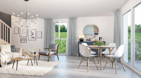 Programme immobilier neuf Le Domaine de Lalande - Montussan : Résidence T2–T3 avec cadre moderne et espaces extérieurs proche de Bordeaux (33450) - Référence : 4674