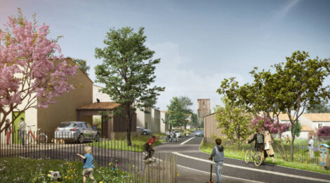 Programme immobilier neuf CENTRE-BOURG - Nérigean écoquartier proche Libourne (33750) - Référence : 9279