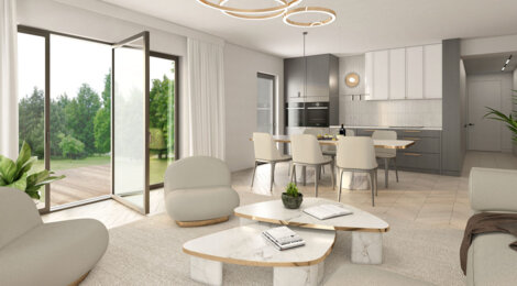 Programme immobilier neuf CONFIDENS - Pessac centre résidence contemporaine proche du tram B (33600) - Référence : 18509