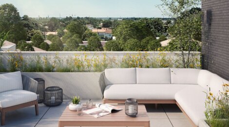 Programme immobilier neuf CONFIDENS - Pessac centre résidence contemporaine proche du tram B (33600) - Référence : 18509