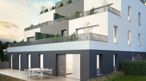 Programme immobilier neuf CONFIDENS - Pessac centre résidence contemporaine proche du tram B (33600) - Référence : 18509