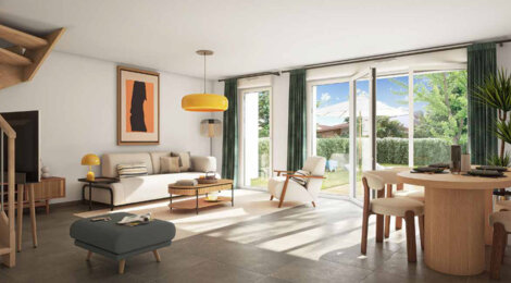 Programme immobilier neuf LES JARDINS ETOILES - Pessac quartier calme à quelques pas de la Forêt de Bourgailh (33600) - Référence : 15041