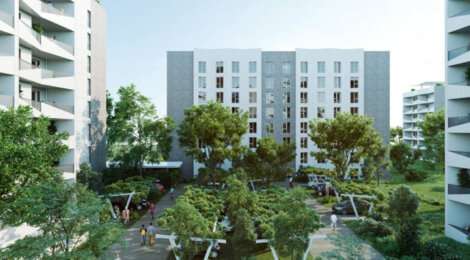 Programme immobilier neuf CAMPUS COMPOSTELLE - Pessac universités accessibles à pied, résidence étudiante (33600) - Référence : 15043