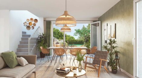 Programme immobilier neuf LES VILLAS FILAO - Saint-Médard-en-Jalles près des commerces (33160) - Référence : 9249