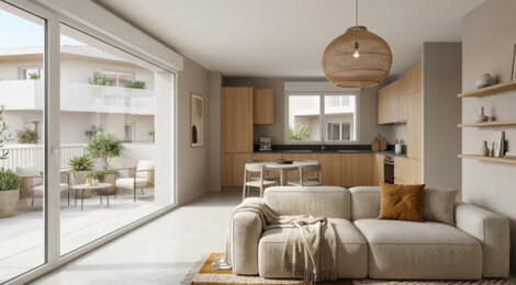 Programme immobilier neuf Abbey Road - Saint-Médard-en-Jalles : Résidence studio–T5 avec cadre urbain et confort optimisé proche des commodités (33160) - Référence : 14323