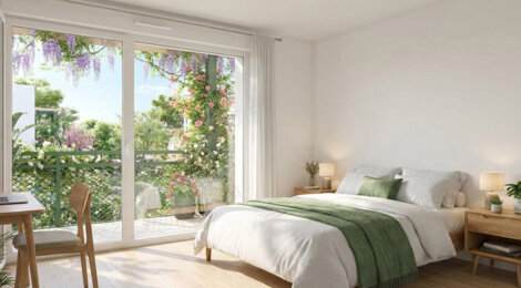 Programme immobilier neuf TOLENA - Toulenne appartements avec jardin près de Langon (33210) - Référence : 17411