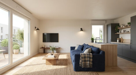 Programme immobilier neuf TOLENA - Toulenne : logements neufs sécurisés et verdoyants proche des transports (33210) - Référence : 14988