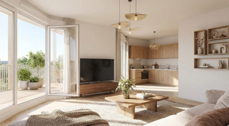 Programme immobilier neuf Naturessence - Villenave-d'Ornon près tram C (33140) - Référence : 15027