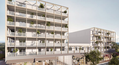 Programme immobilier neuf Naturessence - Villenave-d'Ornon près tram C (33140) - Référence : 15027