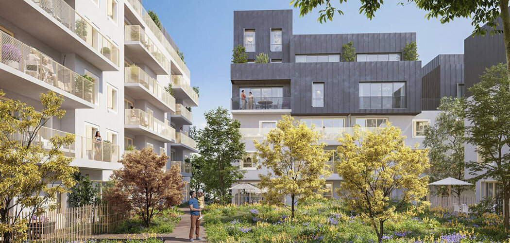Programme immobilier neuf The Edge - Bègles : Résidence T2–T5 avec cadre familial et confort optimisé proche des transports (33130) - Référence : 14626
