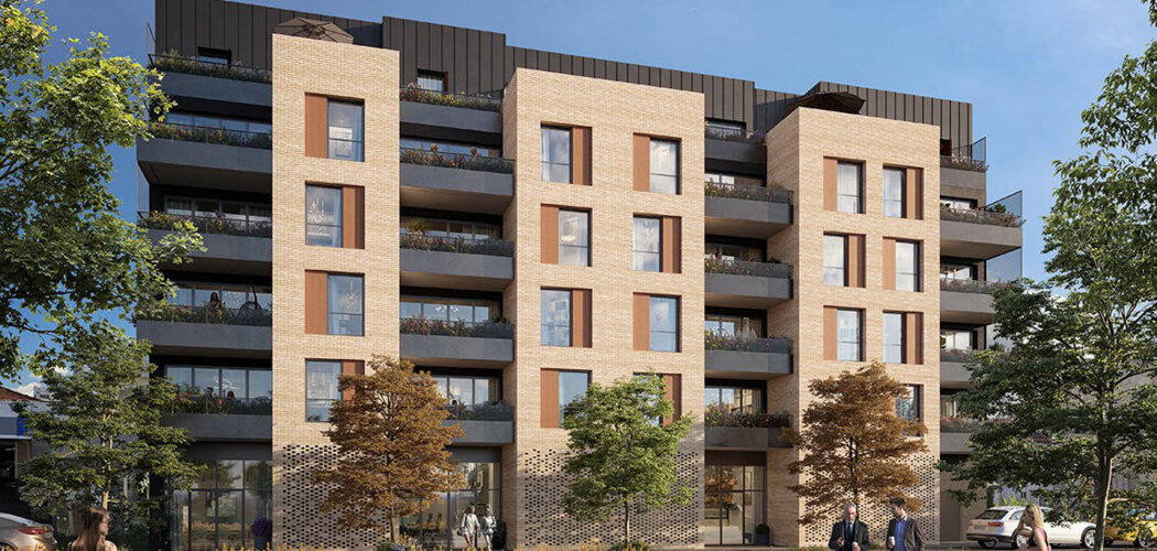 Programme immobilier neuf The Edge - Bègles : Résidence T2–T5 avec cadre familial et confort optimisé proche des transports (33130) - Référence : 14626
