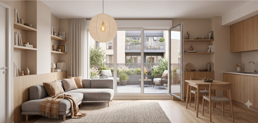 Programme immobilier neuf The Edge - Bègles : Résidence T2–T5 avec cadre familial et confort optimisé proche des transports (33130) - Référence : 14626