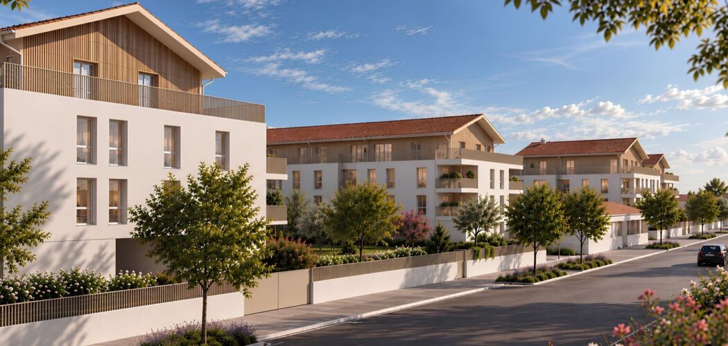 Programme immobilier neuf Ecrin vert - Blanquefort proche Bordeaux dans un cadre verdoyant (33290) - Référence : 18513