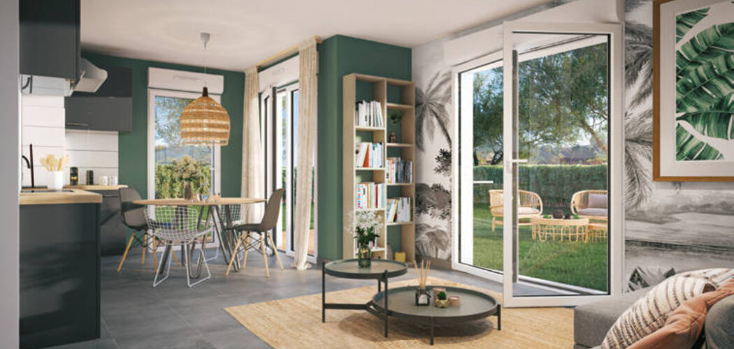 Programme immobilier neuf BELLA VITA - Blanquefort : Résidence studio–T5 avec cadre résidentiel et confort optimisé proche des commodités (33290) - Référence : 14708