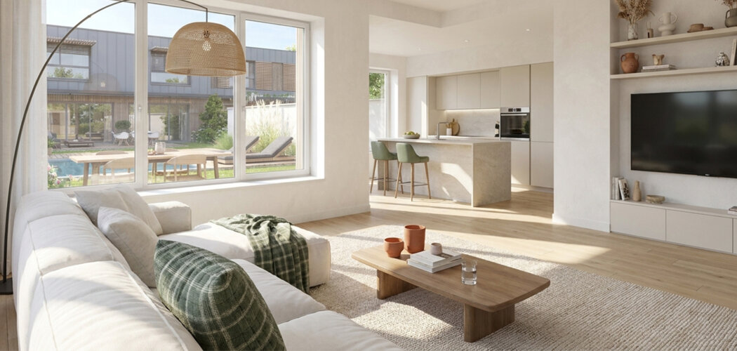 Programme immobilier neuf VILLAS DU GOLF - Bordeaux Caudéran villas contemporaines avec jardin et piscine (33000) - Référence : 18651