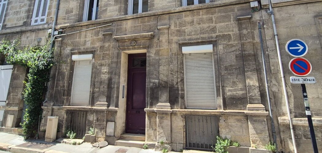 Programme immobilier neuf RUE CHARLES MARIONNEAU - Bordeaux deux-pièces réhabilité près des trams A et F (33000) - Référence : 17989